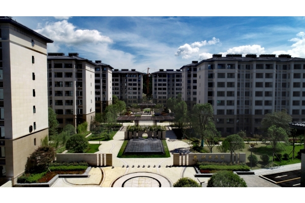 月之泉項(xiàng)目最新航拍實(shí)景